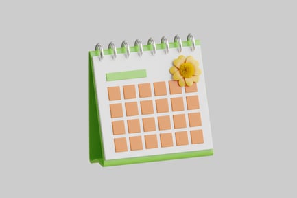 Preview: Spring flower calendar