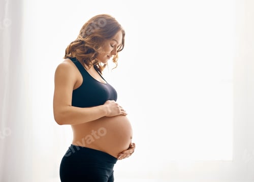 Preview: young pregnant woman
