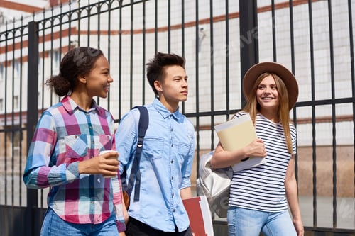 Preview: Teenagers Going to School