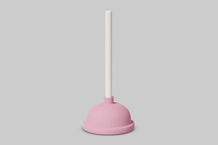 Preview: Pink and white plunger