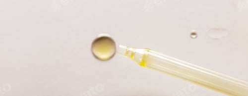 Preview: Cosmetic pipette on a white background.