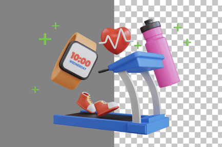 Preview: Running 3D Icon