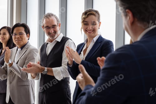Preview: Group of multiethnic businessmen