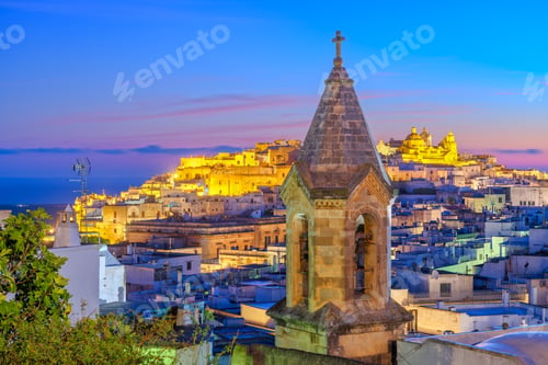 Preview: Ostuni, Italy at Dawn