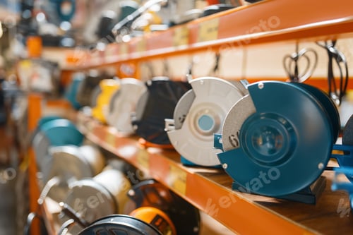 Preview: Hardware store assortment, emery machines