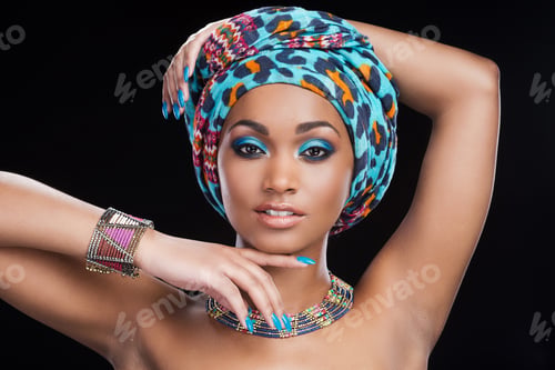 Preview: In traditional African style.
