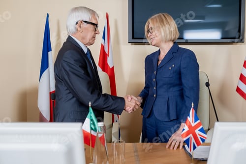 Preview: Shaking Hands After Political Discussion