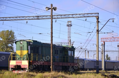Preview: Morning railway landscape