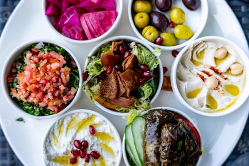Preview: Traditional Arabic snacks.