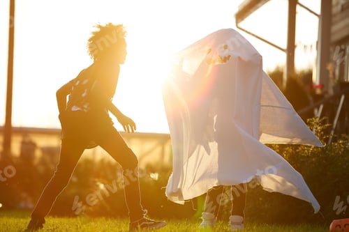 Preview: Kids Having Fun on Halloween