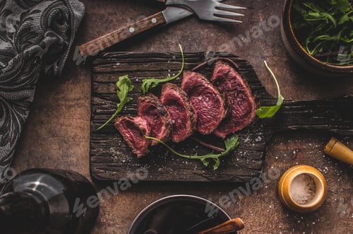 Preview: Homemade Beef Steak rare