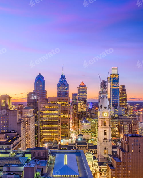 Preview: Philadelphia Pennsylvania Cityscape