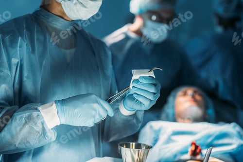 Preview: Medical Team Performing Surgery in Hospital Setting