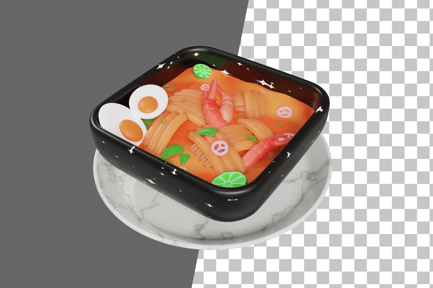 Preview: Laksa 3D Icon