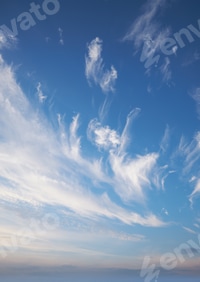 Preview: Clouds. a photo of natural summer clouds.