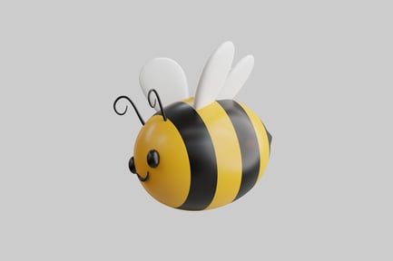 Preview: Cartoon bee character
