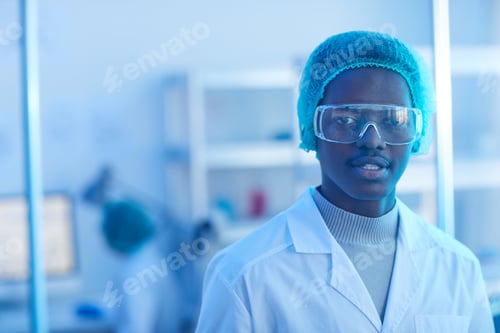 Preview: African young doctor at hospital