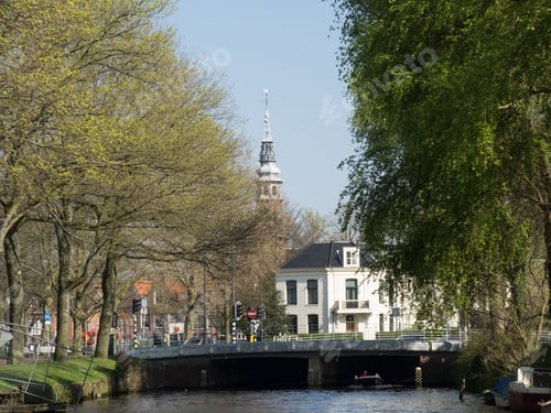 Preview: Stunning view of the historic city of Alkmaar, Netherlands, Holland