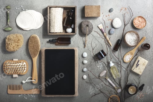 Preview: eco friendly natural ingredients and digital tablet