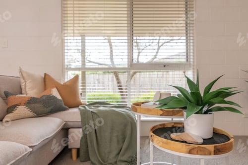 Preview: Living room lifestyle image, relax at home, interior decoration