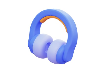 Preview: Headphone 3D Illustration