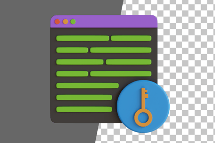 Preview: Target Keyword 3D Icon