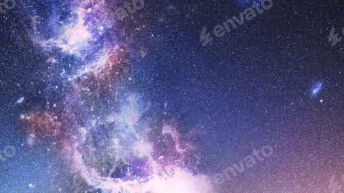 Preview: Galaxy in space textured background