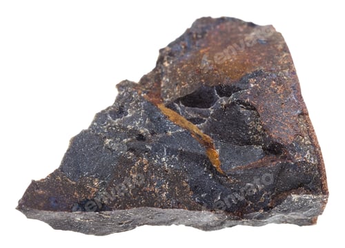 Preview: piece of tagamite (impact melt rock) stone