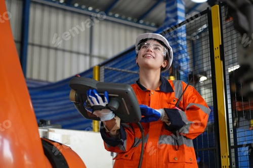 Preview: Technology industry innovation, people with tech Innovation with technological progress business.