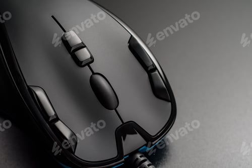 Preview: Black professional gaming wired gaming mouse