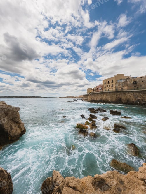 Preview: Castle of Meniace in Syracusa Ortigia Island in Sicily