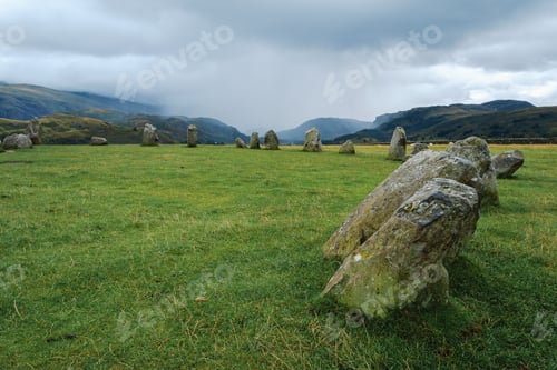 Preview: Castlerigg Stone Circle, Cumbria, England, UK