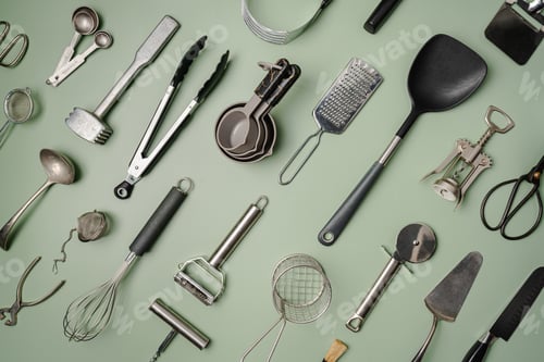 Preview: kitchen utensils or cooking tools