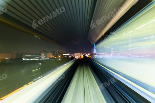 Preview: Subway tunnel with Motion