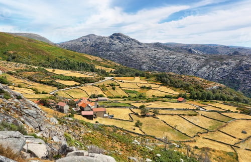 Preview: Hamlet near Sao Bento do Cando village, Peneda Geres national park, Portugal