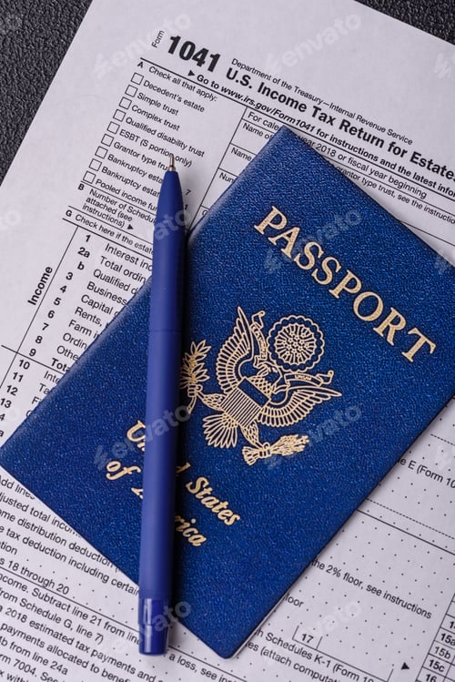 Preview: Fill out US tax form 1041 for verification and refund