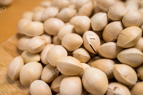 Preview: Seed pile of ginkgo biloba seed nut