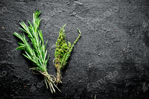 Preview: Rosemary and thyme.