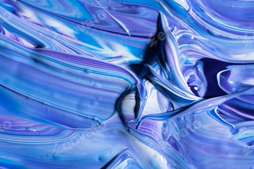 Preview: Smears of violet and blue paint