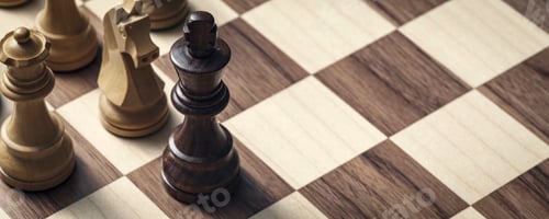 Preview: Chess pieces on the chessboard