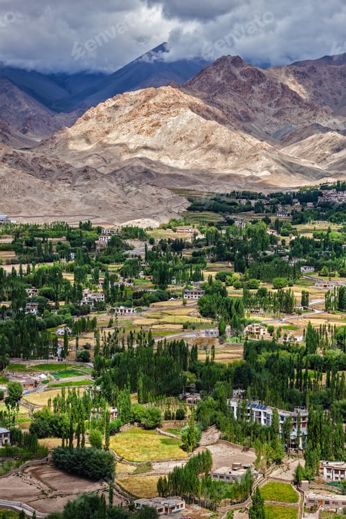 Preview: Leh city in Himalayas, Ladakh, India