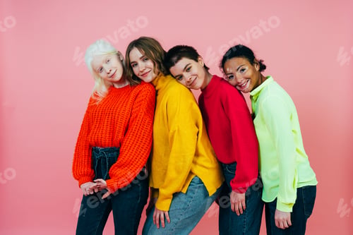 Preview: Group of multiethnic women