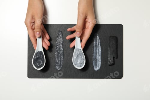Preview: Beauty and skin care, cosmetic and charcoal