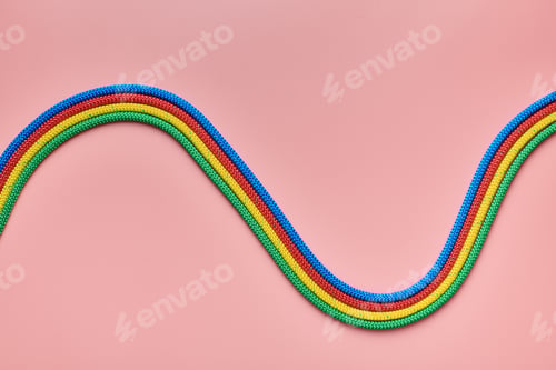 Preview: Braided nylon ropes waves shape
