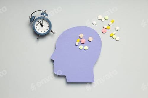 Preview: Dementia and parkinson's disease, ADHD, composition for head disease theme