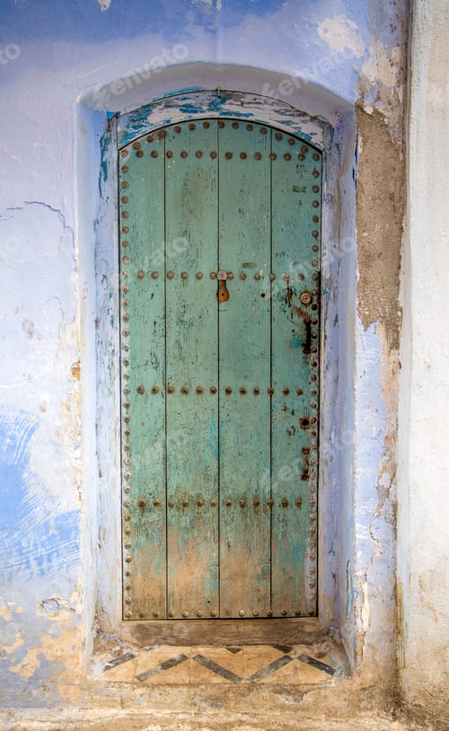 Preview: Door from Chefchaouen, Morocco