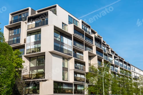 Preview: Modern luxury residential construction in Berlin
