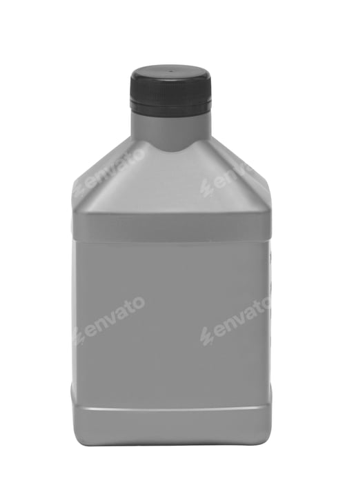 Preview: plastic bottle isolated on white
