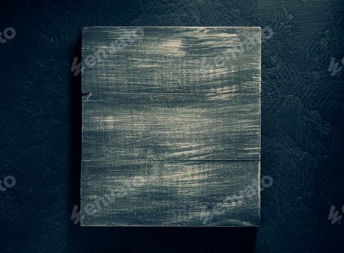 Preview: board on black background