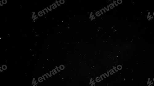 Preview: Few constellations at clear starry night sky
